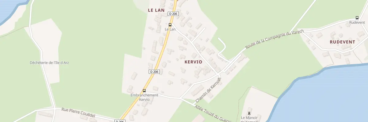 Plan du 5512 Rue des Acacias à Île-d’Arz