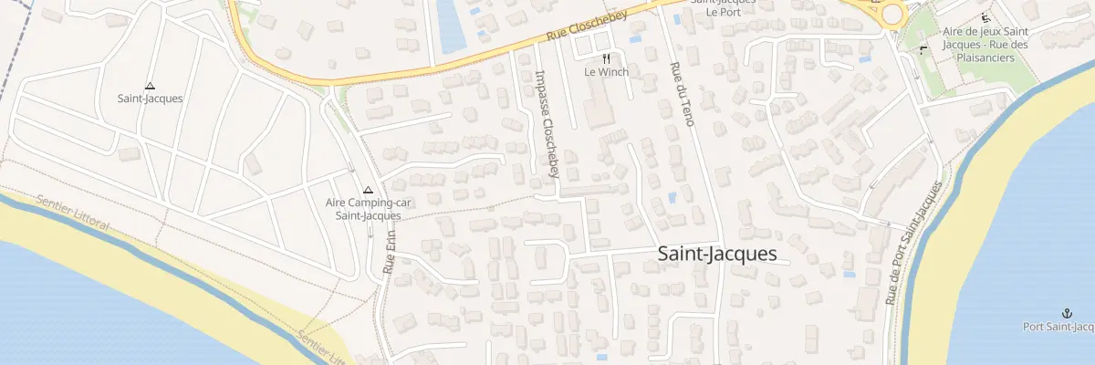Plan du 1993 Rue Closchebey à Sarzeau