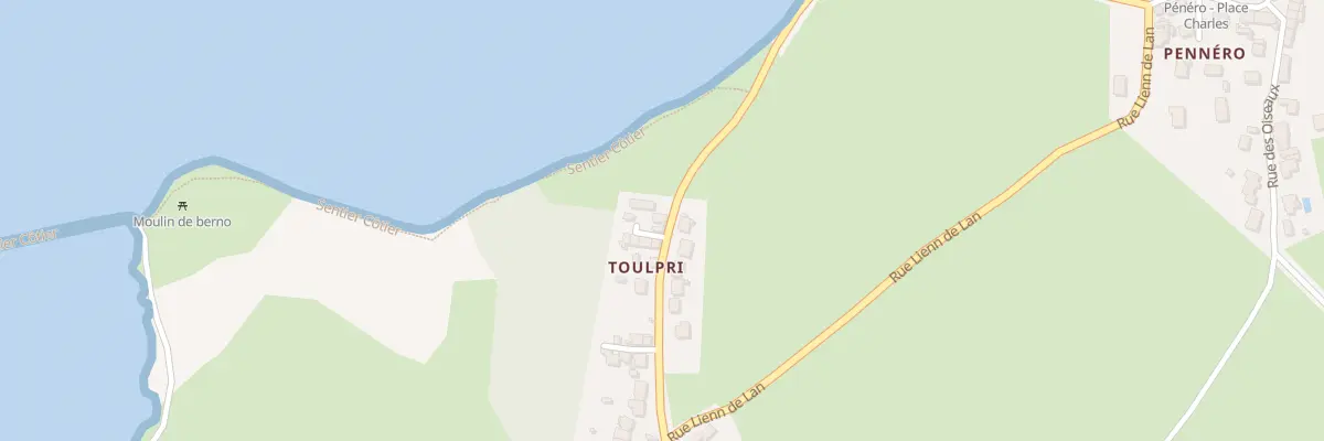 Plan du 5246 Toulprix à Île-d’Arz