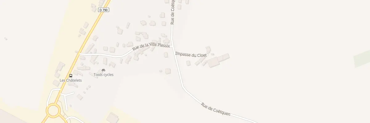 Plan du 27 Rue de Coetquen à Ploufragan