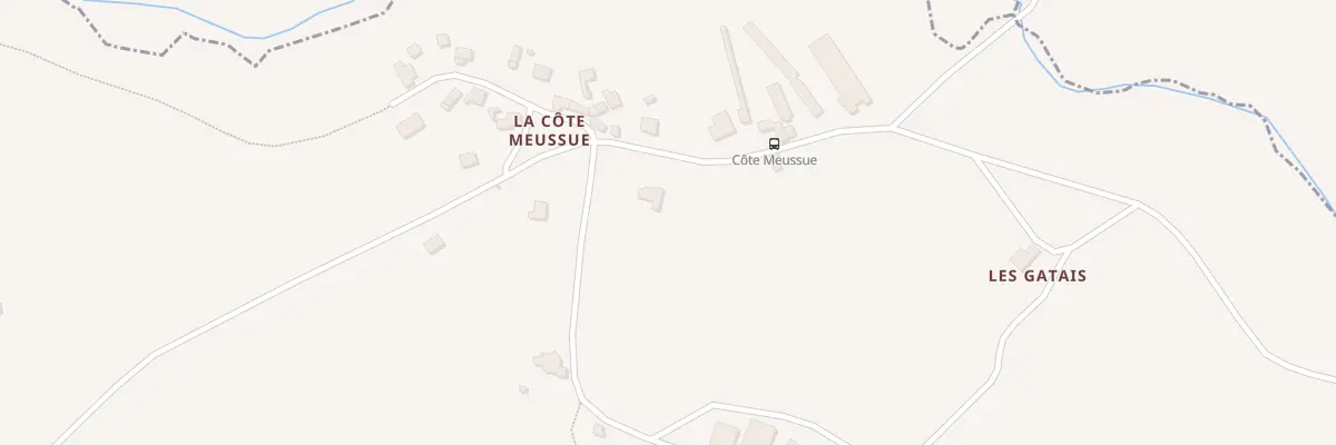 Plan du 8 La Côte Meussue à Plaintel