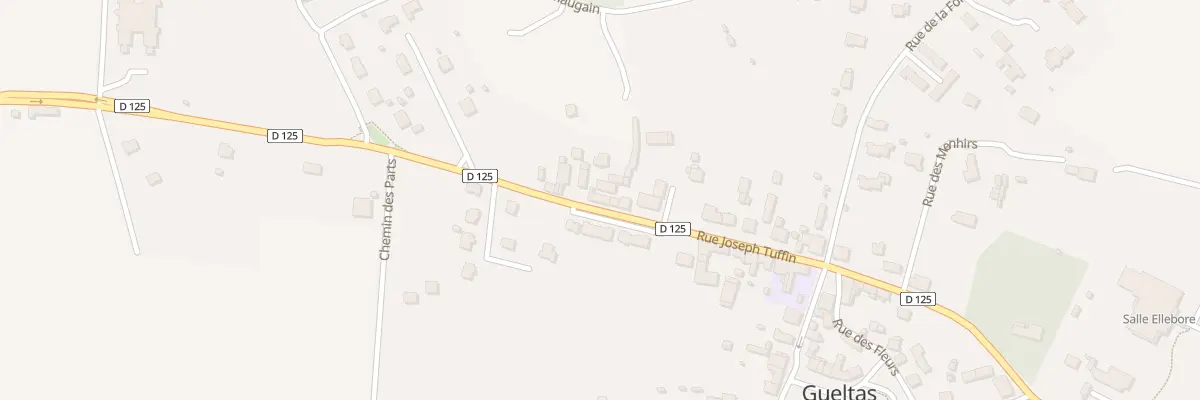 Plan du 26 Rue Joseph Tuffin à Gueltas