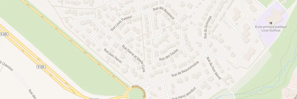 Plan du 9 Rue des Saules à Ploufragan
