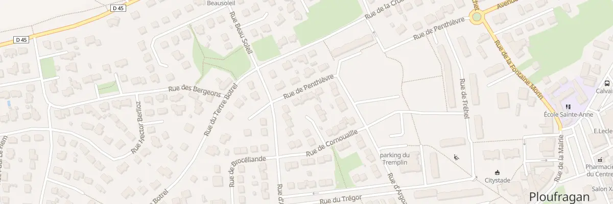 Plan du 4 Rue de Penthièvre à Ploufragan
