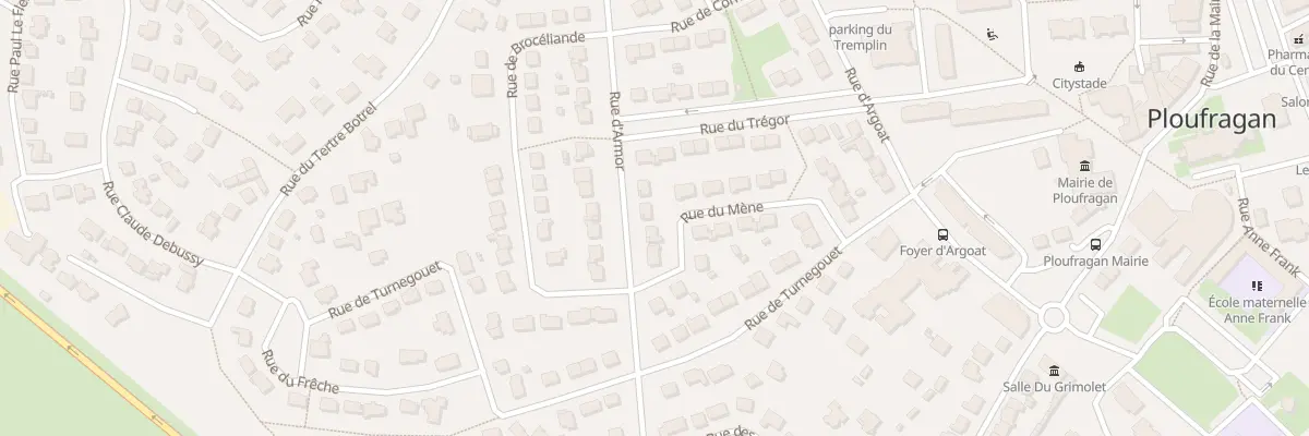 Plan du 11 Rue d’Armor à Ploufragan