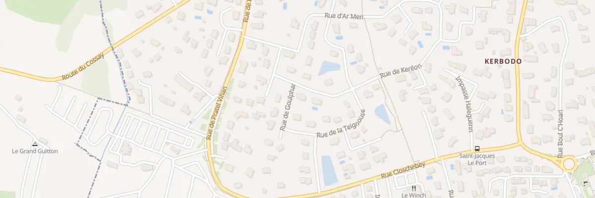 Plan du 12 Rue de Kereon à Sarzeau