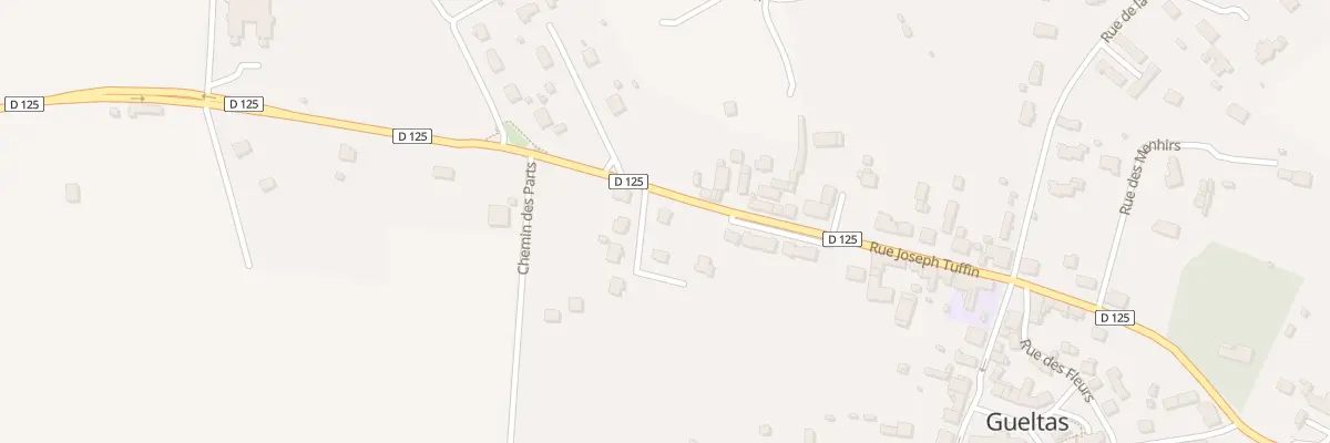 Plan du 1 Imp du Grand Clos à Gueltas