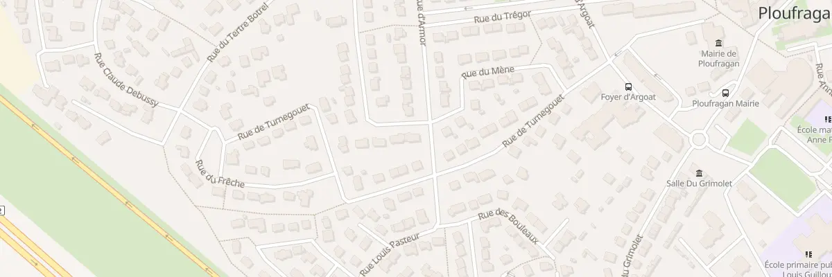 Plan du 1 Rue de Brocéliande à Ploufragan