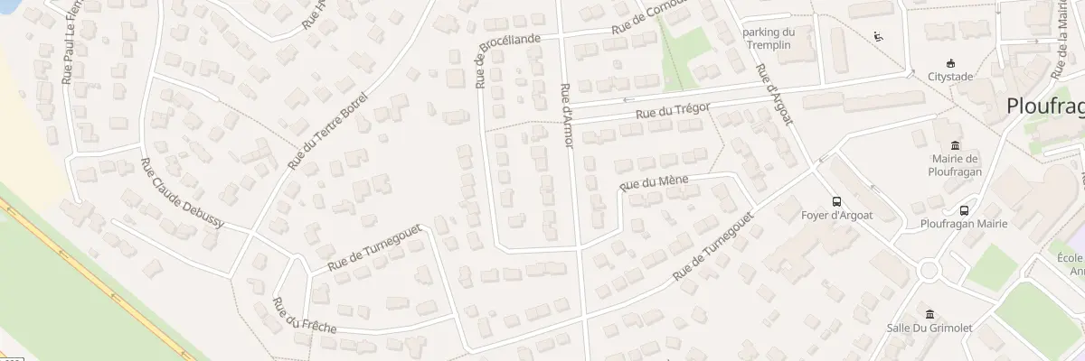 Plan du 20 Rue d’Armor à Ploufragan