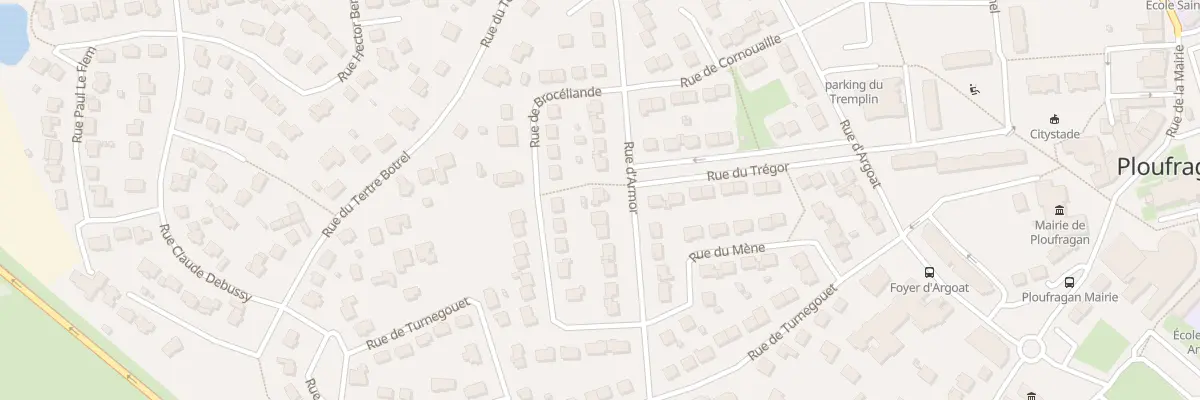 Plan du 14 Rue d’Armor à Ploufragan