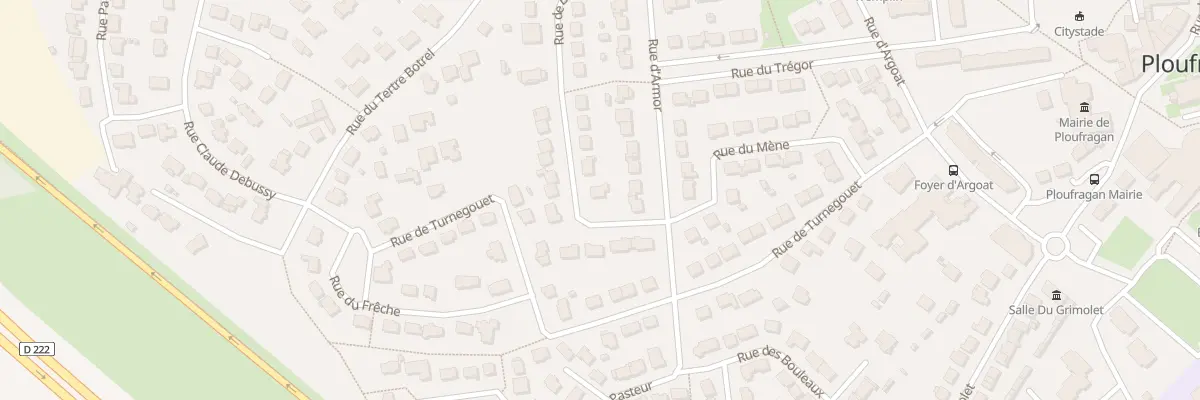Plan du 2 Rue de Brocéliande à Ploufragan