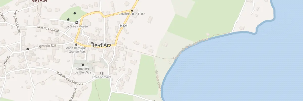 Plan du 5244 Le Bourg à Île-d’Arz