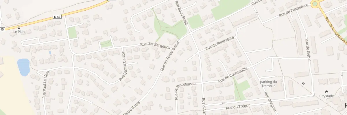 Plan du 5 Rue du Tertre Botrel à Ploufragan