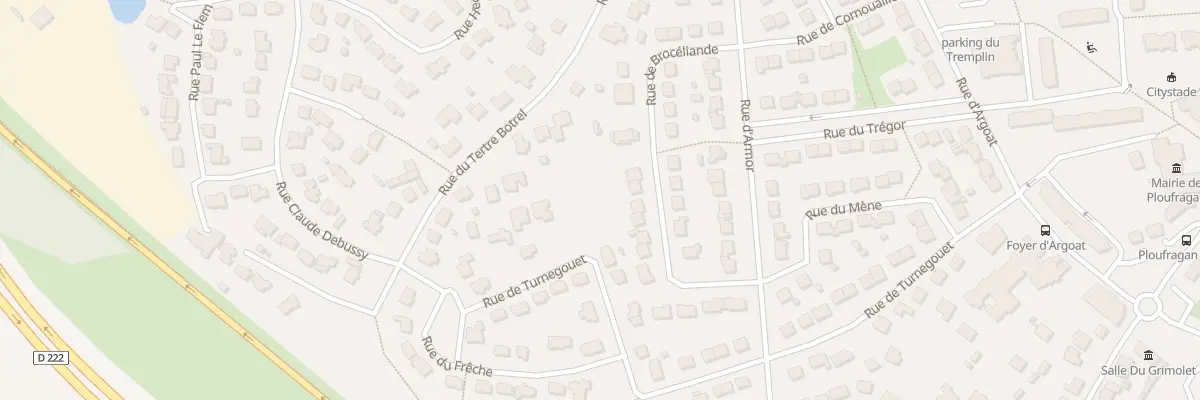 Plan du 21B Rue de Brocéliande à Ploufragan