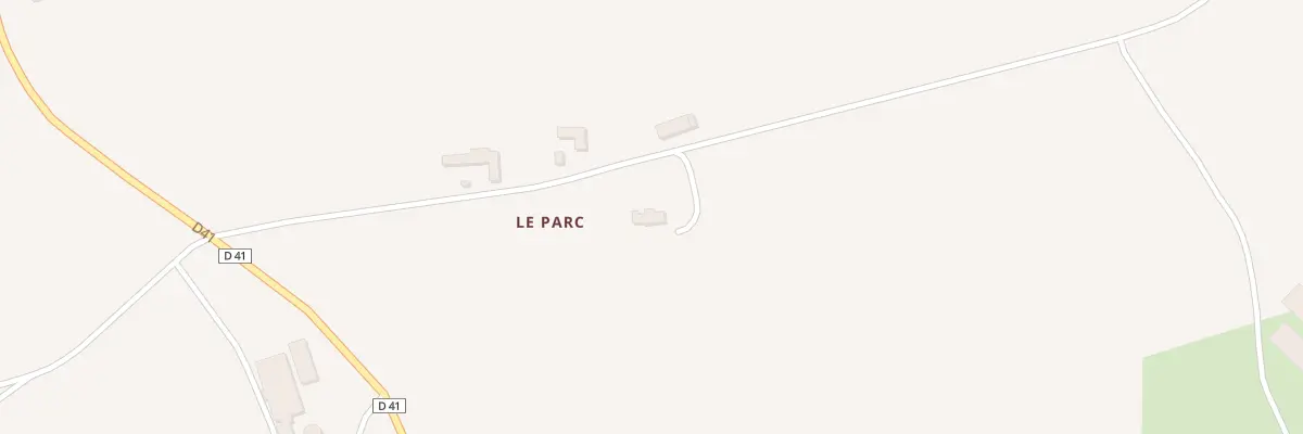 Plan du 2 Le Parc à Trévé