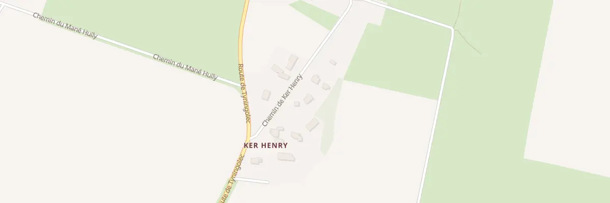 Plan du 6 Che de Ker Henri à Arradon