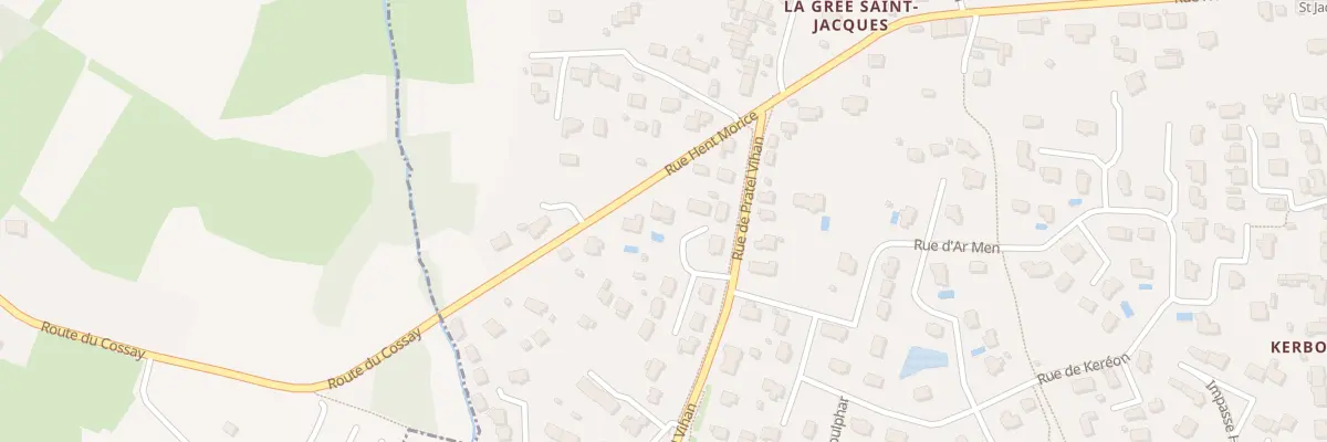 Plan du 47 Rue Hent Morice à Sarzeau