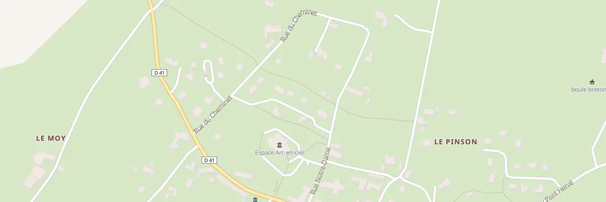Plan du 6 All du Clos Mayot à Grâce-Uzel