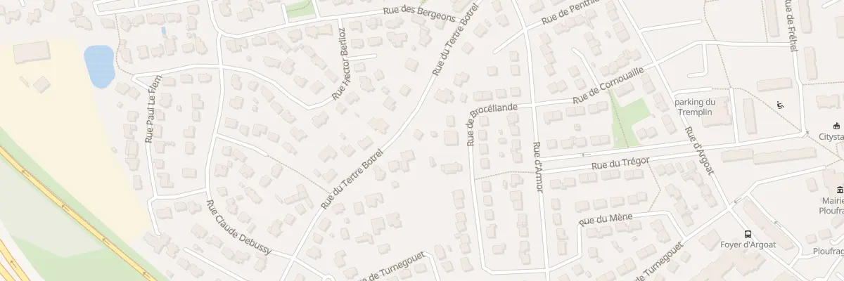 Plan du 11 Rue du Tertre Botrel à Ploufragan