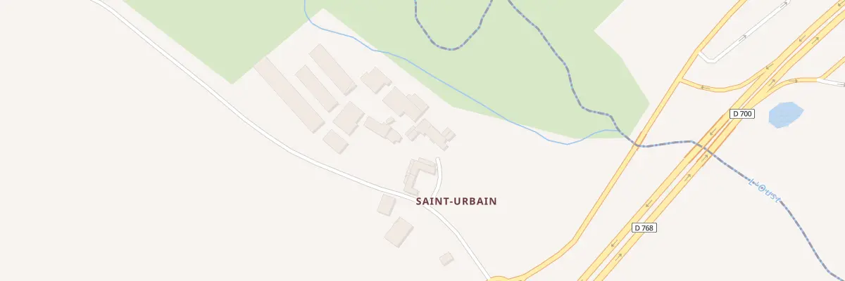 Plan du 5022 Saint Urbain à Saint-Gonnery