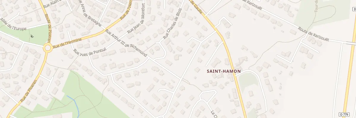 Plan du 4 Cour Salomon à Plescop