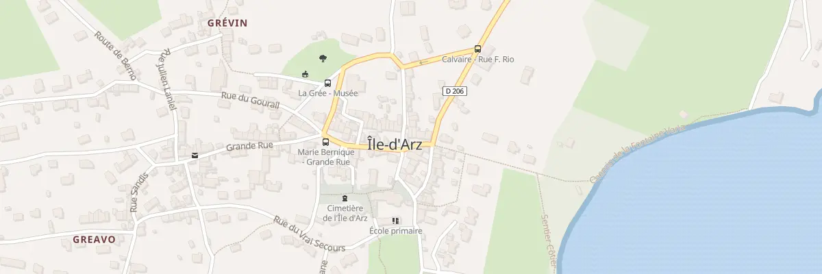Plan du 5066 Gr Grande Rue à Île-d’Arz