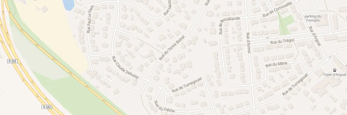 Plan du 19 Rue du Tertre Botrel à Ploufragan
