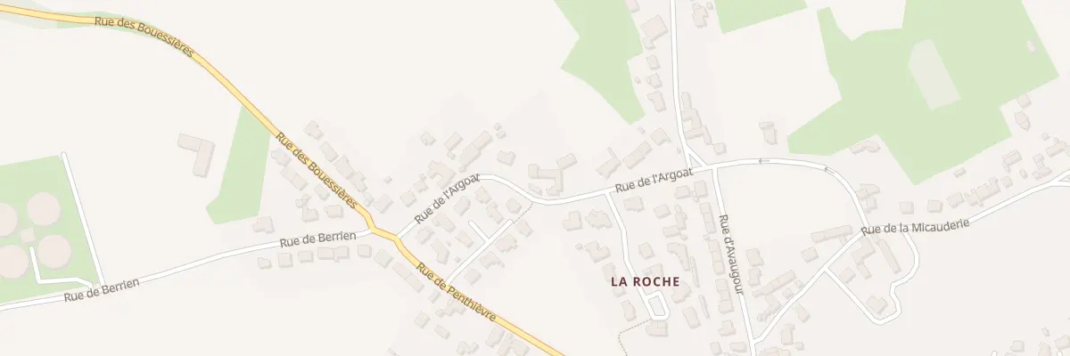 Plan du 20 Rue de l’Argoat à Saint-Brieuc