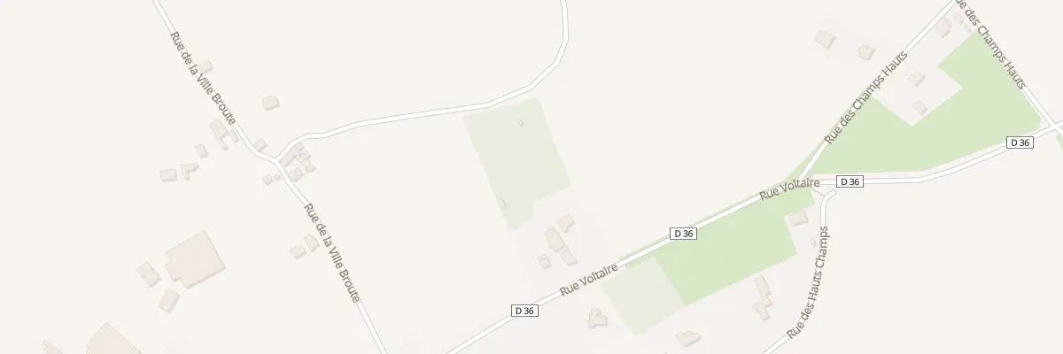Plan du 90 Rue Voltaire à Plérin