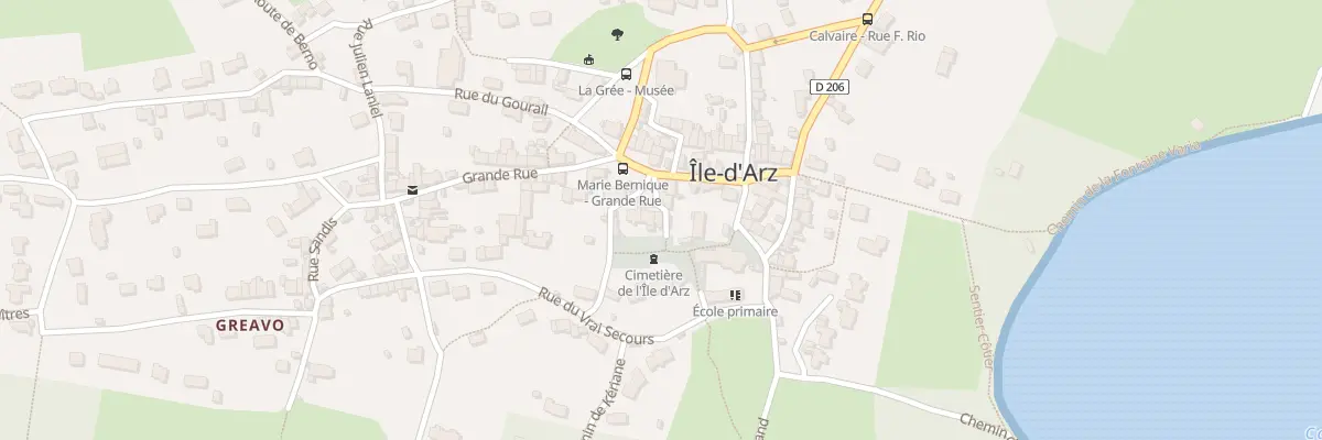 Plan du 5114 Le Bourg à Île-d’Arz