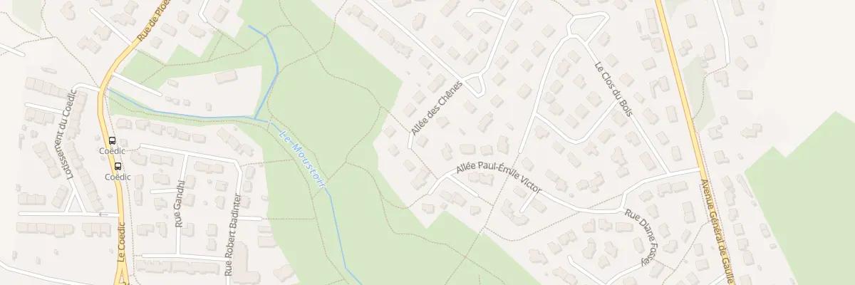 Plan du 5 All des Chenes à Plescop