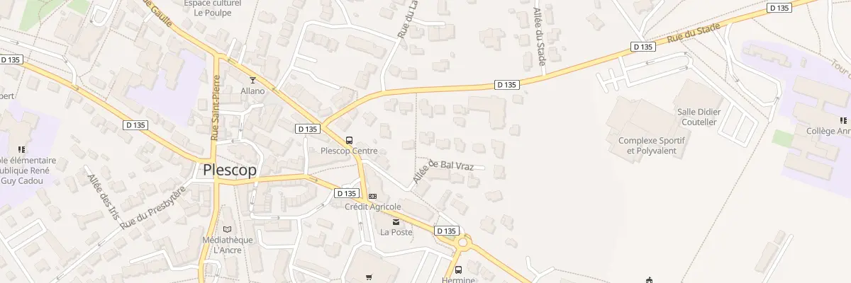 Plan du 10 All de Bal Vraz à Plescop
