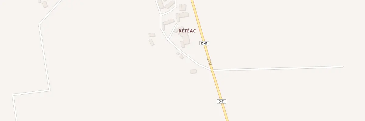 Plan du 3 Rétéac à Trévé