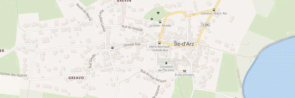 Plan du 5127 Gr Grande Rue à Île-d’Arz