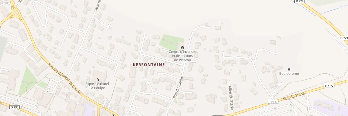 Plan du 3 All des Lavandieres à Plescop