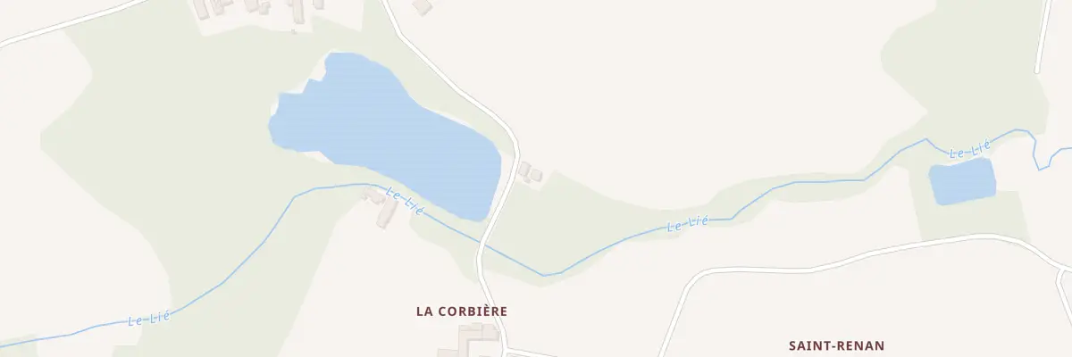 Plan du 2 La Corbière à Plœuc-L’Hermitage