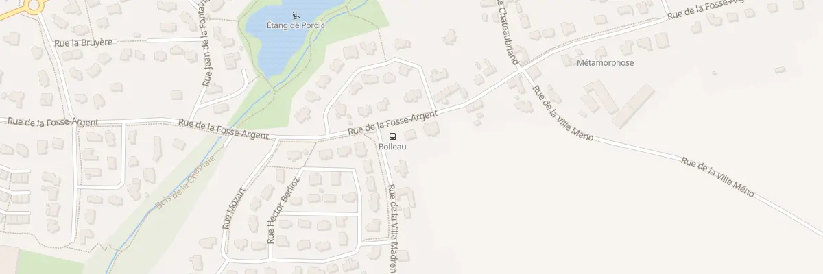 Plan du 32 Rue de la Fosse Argent à Pordic