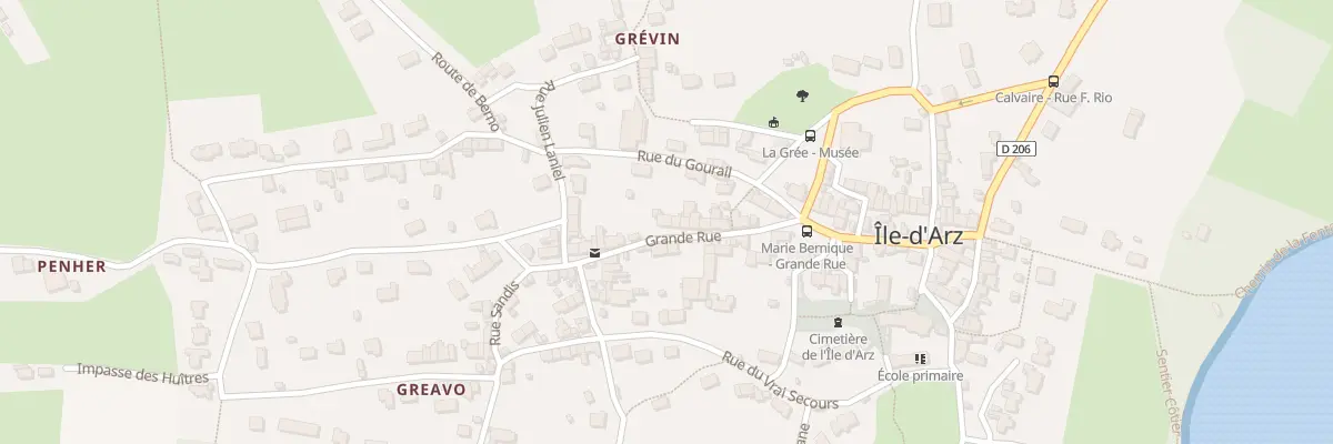 Plan du 5154 Gr Grande Rue à Île-d’Arz