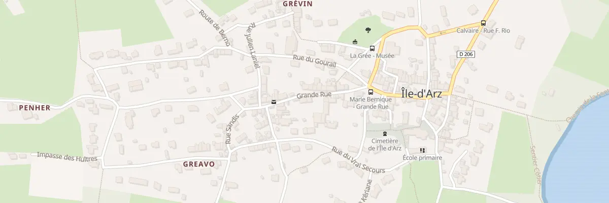 Plan du 5133 Gr Grande Rue à Île-d’Arz
