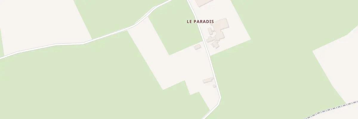Plan du 1380 Le Paradis à Saint-Hervé
