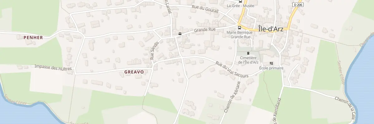 Plan du 5141 Rue du Vrai Secours à Île-d’Arz