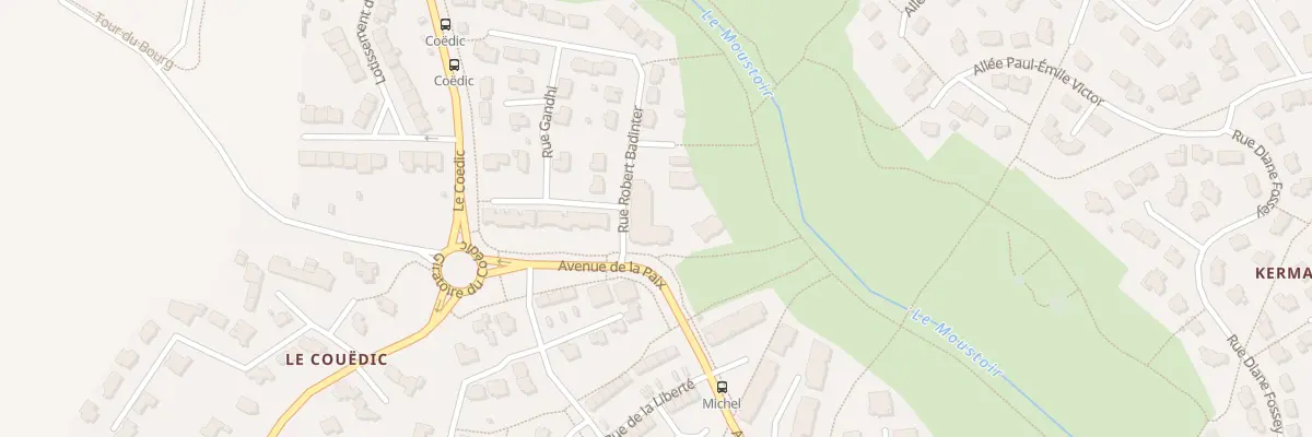 Plan du 2 Rue Robert Badinter à Plescop