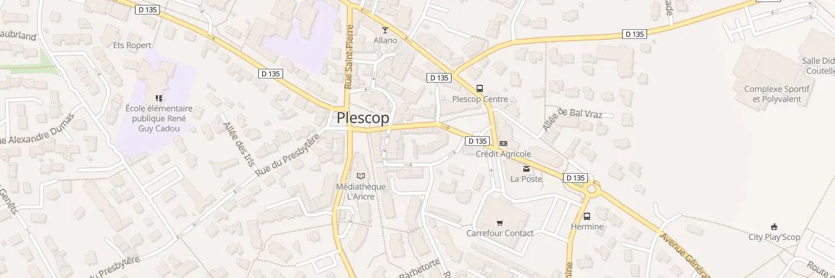 Plan du 6040 Rue du Verger à Plescop