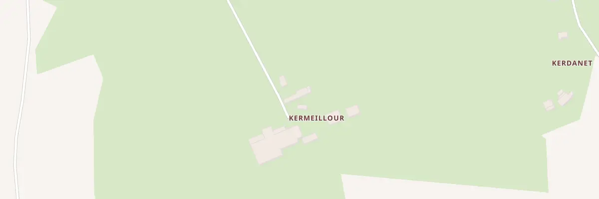 Plan du 5505 Kermeillour à Bignan