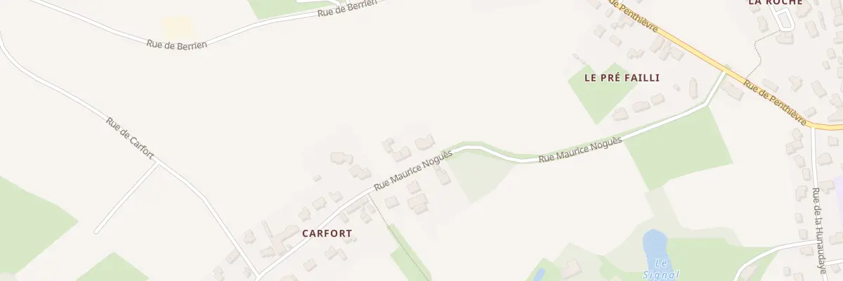 Plan du 14 Rue Maurice Nogues à Saint-Brieuc