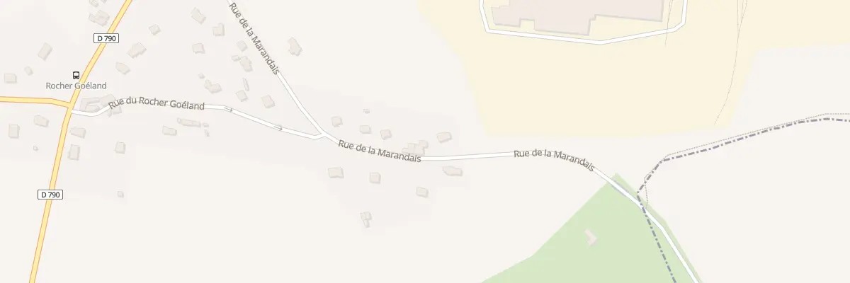 Plan du 31 Rue de la Marandais à Ploufragan