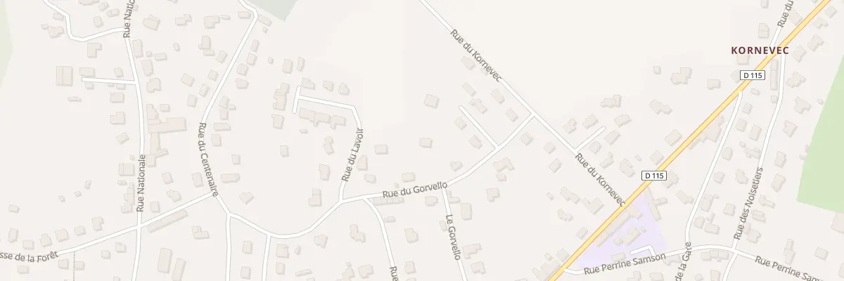Plan du 4 Rue du Lavoir à Colpo