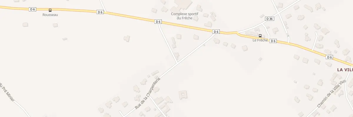 Plan du 6 Rue de la Charpenterie à Plérin