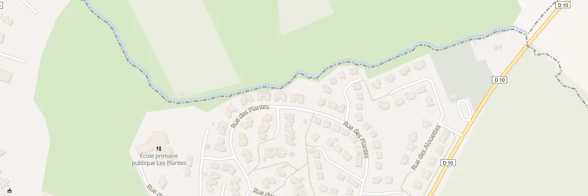 Plan du 40 Rue des Plantes à Saint-Julien