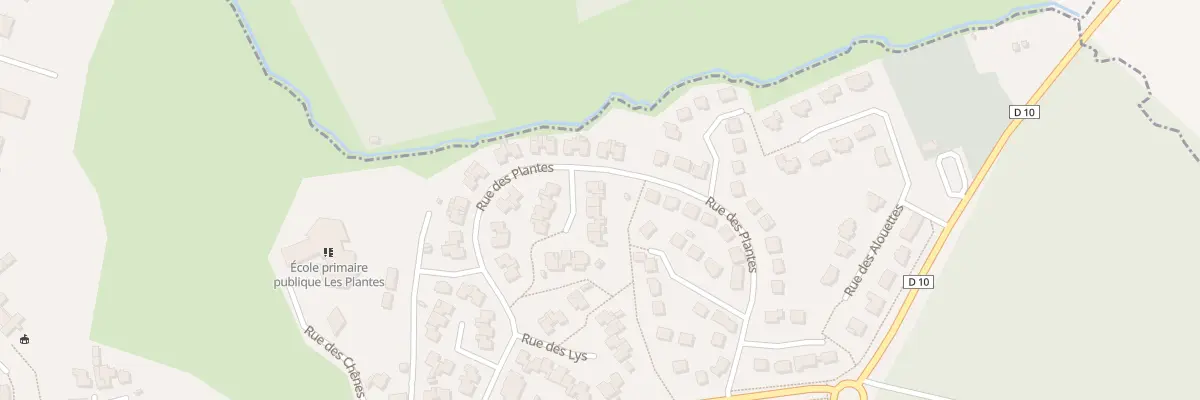 Plan du 3 Rue des Lilas à Saint-Julien